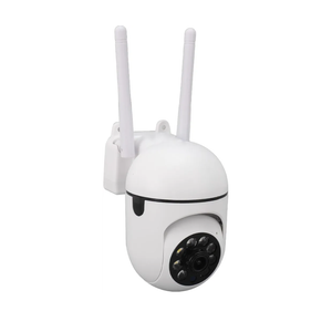 Outdoor Security Cameras, Home Security Camera with Night Vision, Intelligent Motion Detection, 2 Way Audio, Supports SD Card and Cloud Storage (US Plug)