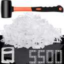 DGSL Tile Leveling System, 5500-Piece Tile Spacers Clips 1/8 Inch Tile Tools, Tile Installation Tools for Professional Ceramic Tile and Stone Installation