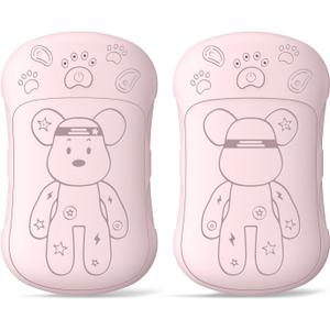 Rechargeable Hand Warmers 2 Pack, WXX 2 in 1 Electric Hand Warmer, 6000mAh Portable Pocket Warmers Dual-Sided Safe Heating, Electronic Winter Gifts for Men Women Kids, Golf, Outdoors