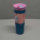 Owala Tumbler Stainless Steel 24oz Bottle Blue Pink.