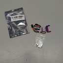 GOUPRC 12G RC Digital Micro Servo of Metal Steel Gear with Servo Mount Bracket & 25T Servo Horn for SCX24 Servo RC Car Upgrade Parts (Purple)