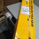 Updated Cordless Pole Saw, Compatible with Dewalt 20V Max Batteries, 8 Inch Low Kick-Back Bar and Chain, Extension Pole for Up to 15 FT Reach, Auto Lubrication System, Battery & Charger not included