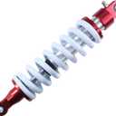 Motorcycle Universal Rear Shock Absorber 330mm 13in Suspension Adjustable Heavy Duty Steel Spring Damper Replacement land bike For Pit Dirt Bike ATV Quad Motorbike Scooter mini Pocket Bike