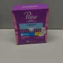 Poise Ultra Thin Incontinence & Postpartum Pads with Wings for Bladder Leaks, 4 Drop Moderate Absorbency, Regular Length, 90 Count