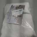 Genina Waterproof Chair Covers for Dining Room Dining Chair Covers Kitchen Parsons Chair Covers (White, 2 PCS)