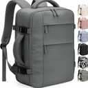 Travel Backpack for Women Man, Waterproof Personal Item Travel Bag Airline Approved Laptop Backpack Bookbag Weekender bags for Business,Travel, Work Fits 15.6 inch Laptop (Medium,Green)