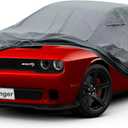 GUNHYI Premium Car Cover Custom Fit Dodge Challenger Hellcat (2008-2026), 16 Layers Heavy Duty Car Cover Waterproof All Weather with Zipper Door for Sun Rain Snow Dust Uv Protection