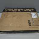 ENERTWIST Cordless Screwdriver, 8V Max 10Nm Electric Screwdriver Rechargeable Set with 82 Accessory Kit and Charger in Carrying Case, 21+1 Cluth, Dual Position Handle, LED Light, ET-CS-8