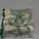 Dog Shoes, Dog Sandals for Hot Pavement, Non-Slip Waterproof Dog Booties for Winter Snowy Day and Summer, Adjustable Straps Easy-Clean Beach Outdoor Pet Boots Rugged Sole-4Pcs Beige (Size 4:2.24''x1.73'')(L*W))