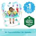 Bright Starts Disney The Little Mermaid Sea of Activities Baby Activity Jumper with Interactive Toys, Lights & Music with Disney Princess Ariel, 6-12 Months (Blue)