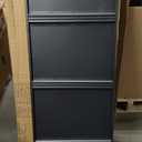 3-Tier Storage Shelves, 36"H x 36"W x 16"D, 2310 LBS Steel Garage Shelving Unit, Adjustable Industrial Rack, Matte Black Metal Standing Utility Shelf for Warehouse, Pantry, Basement, Kitchen, Workshop