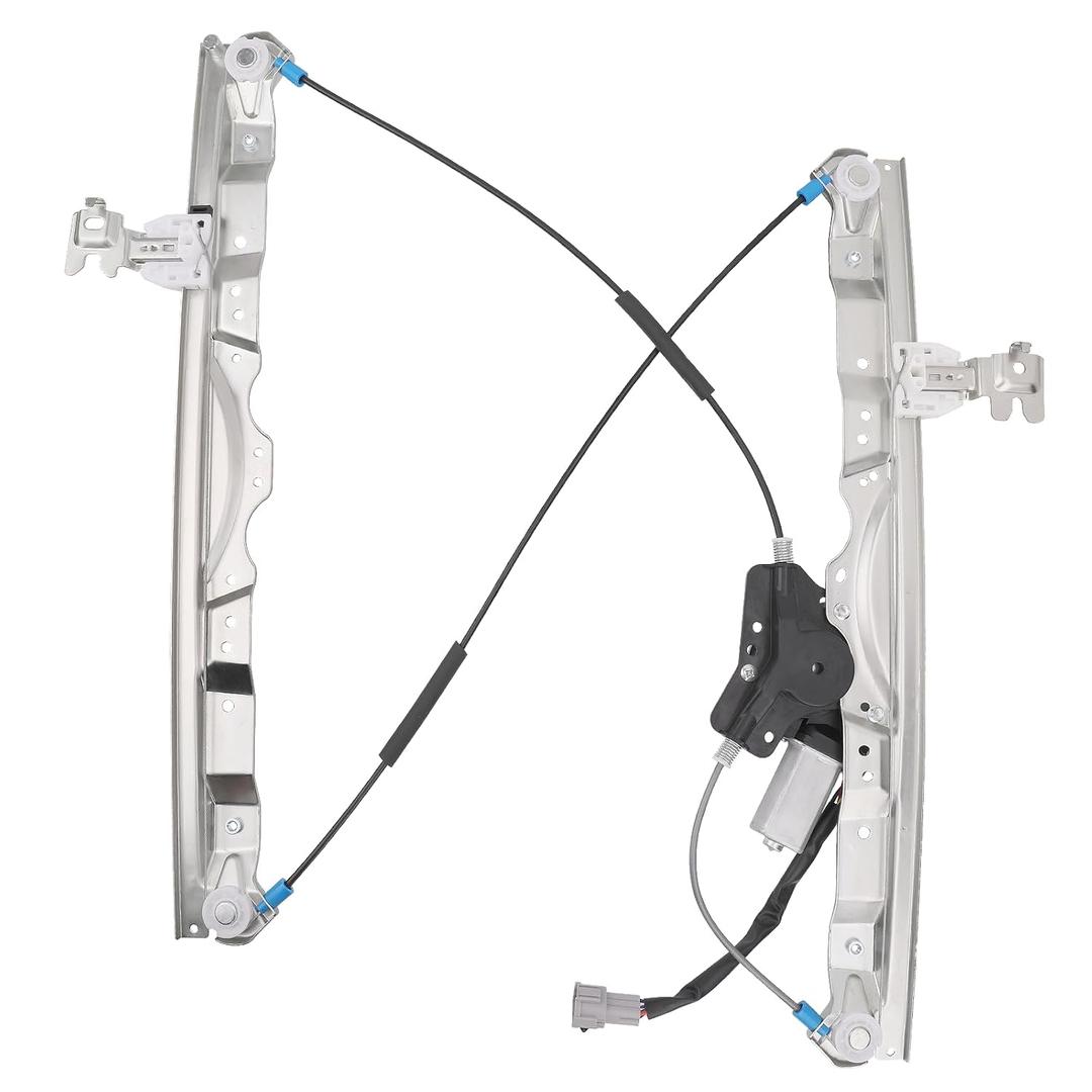 Vurkcy Front Right Passenger Side Power Window Regulator with Motor 6 Pins Compatible with Nissan Pathfinder Armada 2004/ Armada 05-13/ Titan 04-10/ Infiniti QX56 04-10, Replace OE 748-525