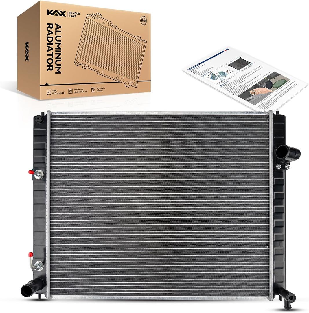 KAX CU13078 Engine Cooling Radiator, Compatible with 2014-2017 QX50 | for 2008-2012 EX35, 2015-2017 QX70, 2009-2012 FX35 3.5L, 2014 QX70 3.7L, 2013 FX37 3.7L, 2013 EX37