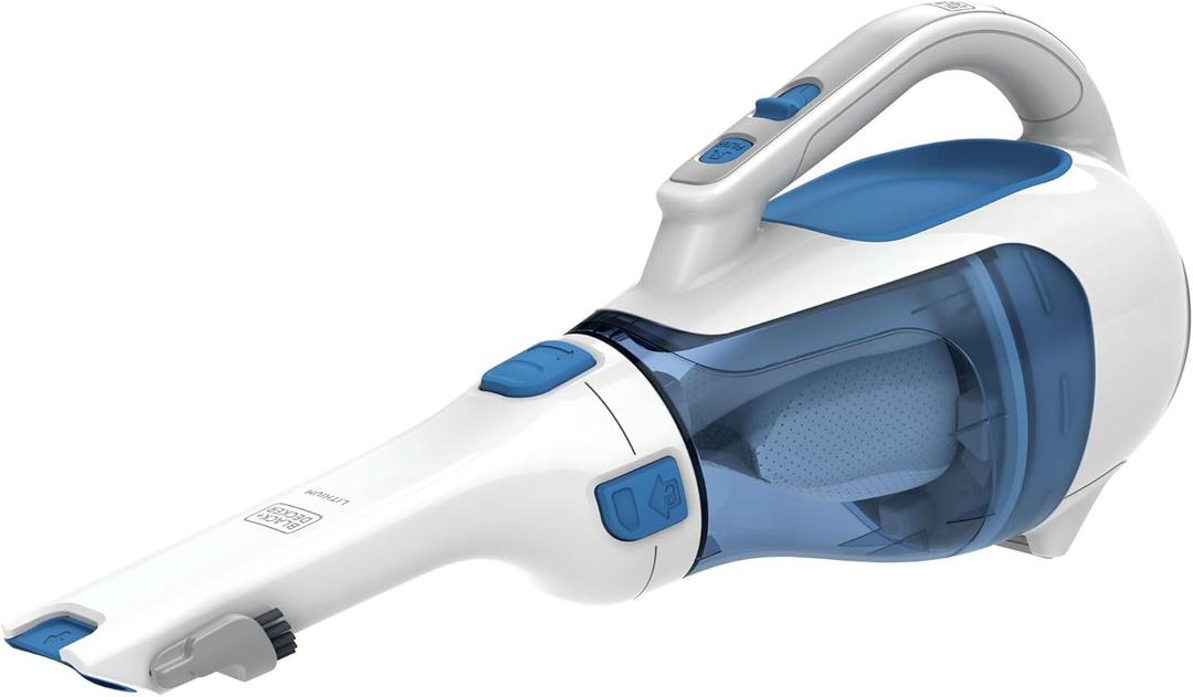 BLACK+DECKER dustbuster Handheld Vacuum, Cordless Car Vacuum Portable 12V, with Rotating and Extendable Nozzle (HHVI320JR02)
