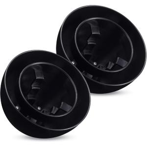 2pack PVC Furnace Flue Pipe Vent Cap for 1.5" 2" 3" Pipe Hemispherical Flue Roof Vent Cap Keep Small Animals Out of Exterior Exhaust Cover (Black)