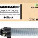 842609 Black Toner Cartridge for IM370f IM460f Toner Cartridge Works for Ricoh IM370 IM370F IM460 IM460F Printers (1-Black)