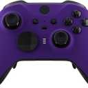 eXtremeRate Purple Soft Touch Grip Faceplate Cover, Front Housing Shell Case Replacement Kit for Xbox One Elite Series 2, Xbox Elite 2 Core Controller Model 1797 - Controller NOT Included