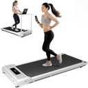 Korser Walking Pad Under Desk Treadmill for Home and Office - Portable 3 in 1 Small Treadmill With LED Display and Remote Control