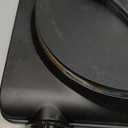 Elite Gourmet EDB302BF Countertop Double Cast Iron Burner, 1500 Watts Electric Hot Plate, Temperature Controls, Power Indicator Lights, Easy to Clean, Black