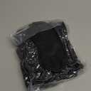 Black Travel Neck Pillow Memory Foam Airplane Pillow for Neck and Head Support Soft Portable U Shape Neck Pillow for Plane, Car & Home Office Use