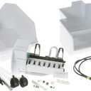 Refrigerator WR30X10093 IM6D Icemaker Kit, White