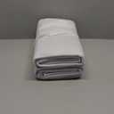 IMPROVIA Washable Underpads 34" x 52" Pack of 2 Heavy Absorbency Reusable Bedwetting Incontinence Pads for Adults, Kids, & Pets - Waterproof Protective Pad for Bed, Couch, Sofa, Floor (Gray & White)