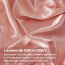 BEDELITE King Size Sheets Set, Luxury Soft Rose Pink Satin Sheets for Hair and Skin, Similar to Silk Bed Sheets Set 4 Pieces with 1 Deep Pocket Fitted Sheet, 1 Flat Sheet, and 2 Pillowcases