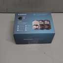 TEEHO TE002 Fingerprint Door Lock - Keyless Entry Electronic Keypad Deadbolt with 2 Backup Keys - Auto Lock - Easy Installation - Smart Locks for Front Door - Satin Nickel