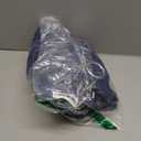 DUALIFE Navy Indigo Blue 54 Inches Sheer Curtains for Bathroom Small Windows with Grommet Semi Voile Drapes for Boys Room Kids Bedroom 52 x 54 Inch Length Set of 2 Panels Dark Blue