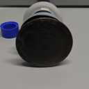 KES Bathroom Sink Drain with Overflow Vessel Sink Stopper Pop Up Drain Assembly Matt Black for 1.6"-1.9" Sink Hole, All Metal Rustproof Brass and 304 Stainless Steel, S2008A-BK