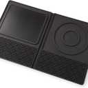 True Bar Mat, Multipurpose, Silicone Cocktail Prep Station, Rimmer, Cutting Board, Drying Mat, Set of 1, Black