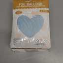 Pink Heart Shaped balloons Pack of 12,18 Inch Love Valentine Balloons Heart Romantic Balloons For Valentines Day Propose Marriage Wedding Bridal Shower Engagement Party Decorations (12 Baby Pink Blue Olive)