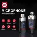 Xvive U35 Dynamic Microphone Wireless System with 5.8GHz XLR Transmitter and Receiver
