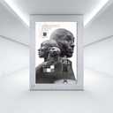 2 x Canvas Vintage Art Poster,Legends Poster,basketball posters,sports posters(Color:Unframed3,Size:12x18inch(30x45cm)) (18L" x 12W")