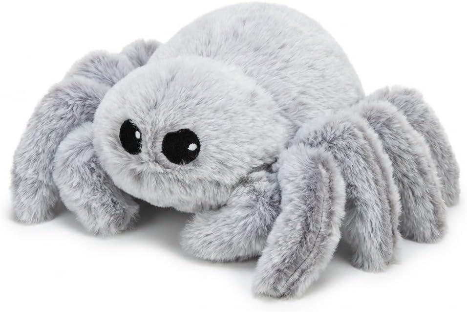 Cute Spider Plush Toy 9 inchesThis Adorable Spider Plush Animal Toy Makes The for Birthdays, Halloween, Valentine's Day, Party Decorations, or Prank Gifts!