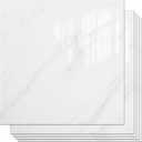 Peel and Stick Backsplash Tiles 20 Sheets 12''x12'' PVC Self Adhesive Wall Tiles Back Splash Wall Panels Stick on Backsplash for Kitchen Bathroom Laundry Room, White