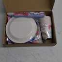 183 PCS Cat Birthday Party Decorations, Cat Themed Party Decorations Includes Balloons, Backdrop, Happy Birthday Banner, Tablecloth, Plates, Cups, Napkins, Cake Toppers for Girls Boys