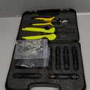 Solar Crimper Stripper Tool Kit for Solar Panel,with 12 Pairs Solar Connectors,2 PCS Spanner Wrench