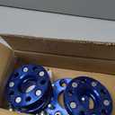 Orion Motor Tech Hub Centric 5x114.3 Wheel Spacers, 1" Blue Wheel Spacers with M12x1.5 Studs Compatible with Honda Accord Honda Civic Honda CRV Acura RSX Acura TL, 64.1mm Bore Wheel Spacer Kit, 4pcs