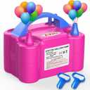 AXHJ Balloon Pump Electric Air Pumps,Electric Air Balloon Pump,Balloon Inflator for Balloons in Birthday Party for Decorations, AC110V