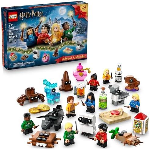 Lego Harry Potter Advent Calendar 2025 Kids Toy - Holiday Countdown for Boys & Girls, 7+ - 24 Buildable Surprises, Including Harry, Draco & Luna Minifigures - Kids Gift Idea for Christmas - 76456 : Toys & Games