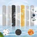 3 Pack Cat Fountain Filter Replacement, 12~15 Weeks Usage, 7-Layer Ultimate Filtration, Pet Fountain Filters Compatible with Cordless Petlipo Water Fountain for Cats Dogs
