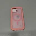 jaroco Magnetic for iPhone 15 Case, [Compatible with MagSafe][Military Grade Drop Protection][Heavy Duty Protection][Non-Slip][Shockproof] 2-Layer Durable Bumper Phone Case 6.1''-Pink
