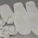 LOVECO 4 Pack Steam Mop Pads + 4 Microfiber Small Cloths Compatible with KGHKGH & Sprobil & Rvwsx Steam Mop Steam Cleaner, Washable Steam Mop Replacement Pads for Scratchfree Floor Cleaning