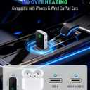 SPIRITIME Wireless CarPlay Adapter for iPhone 5-Second Auto Connect | 1-Click Phone Swap for Families | Convert Wired to Wireless | Stable & Fast, Plug & Play | Supports Factory CarPlay Cars 2016+