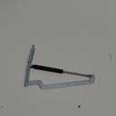 Deck Box Hinge Replacement for Devoko 120/230 Gallon, Silvery, Metal, Polished, Lid Mount