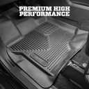 Husky Liners X-act Contour Floor Mats | Fits 2013-2024 Toyota 4Runner, 2014-2023 Lexus GX460 | Front Row, 2-pc Black - 53761