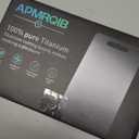 APMRQIB Titanium Cutting Boards for Kitchen, 100% Pure Titanium Cutting Boards Double Sided Non Toxic Cutting Board, Hygiene Durable Dishwasher Safe 13 8(M)