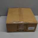 12.6" Rattan Pendant Light, Boho Chandelier Light Fixture with Fabric Shade, Farmhouse Rattan Hanging Ceiling Lighting Fixture for Dining Room, Living Room, Kitchen Island, Bedroom, Hallway, Foyer