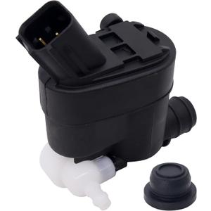 HiSport 98510-2W500 Windshield Washer Pump - Compatible with Genesis GV70/GV80 Hyun Elantra GT Santa Fe/Fe Sport/Fe XL Veloster Kia Carnival/Seltos/Sportage/Telluride - Replace 98510-4Z000 (377153)